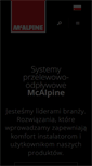 Mobile Screenshot of mcalpine.pl